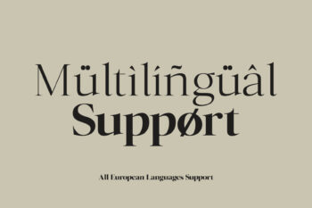 Family Serif Typeface