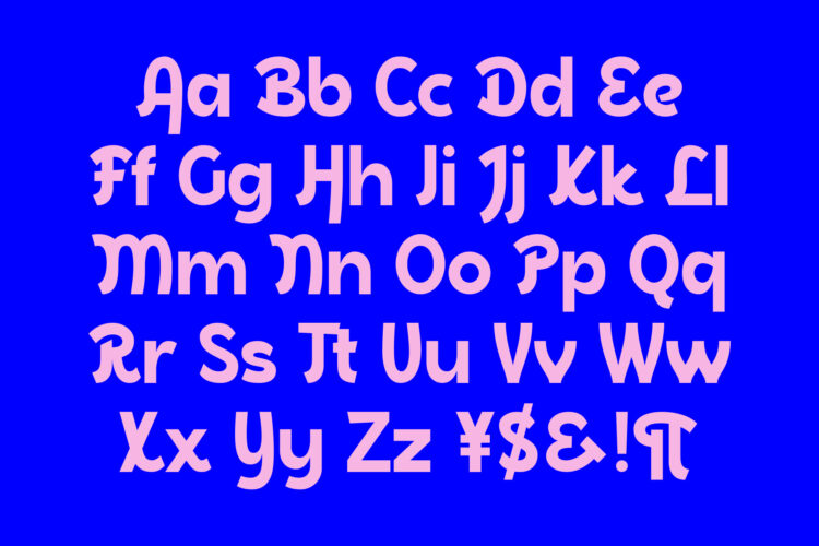 Sans Serif Display Typeface