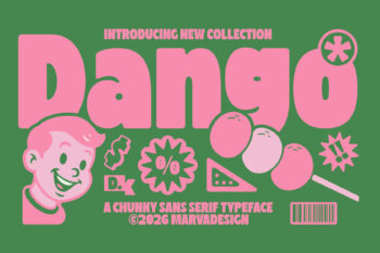 Bold Display Typeface