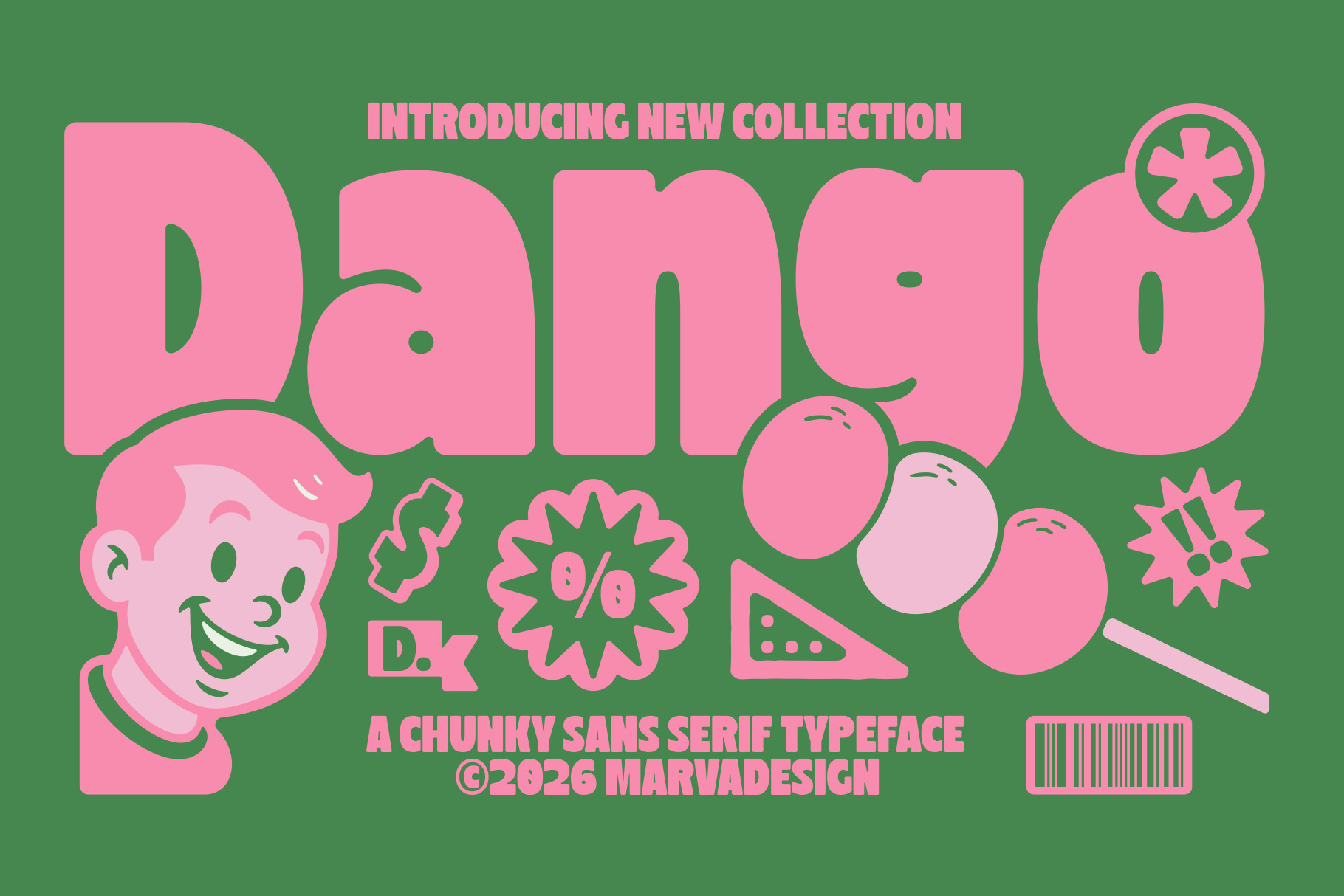 Bold Display Typeface