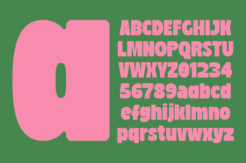 Bold Display Typeface