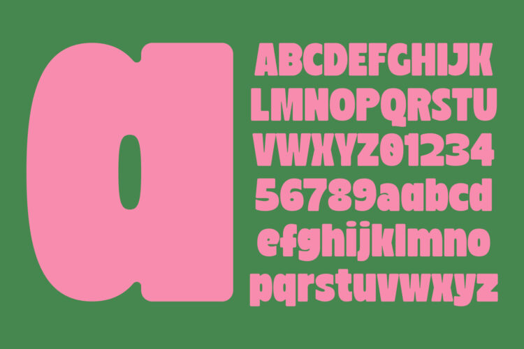 Bold Display Typeface