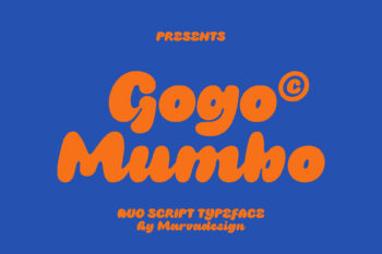 Duo Font Script Typeface