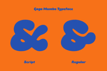 Duo Font Script Typeface