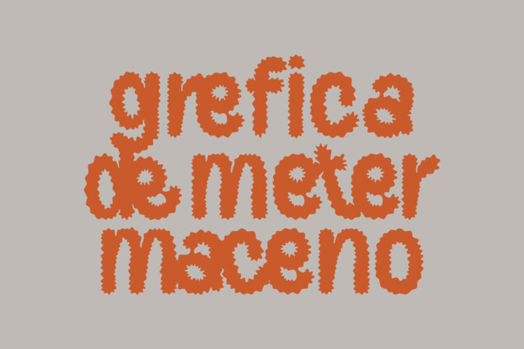 Experimental Display Typeface