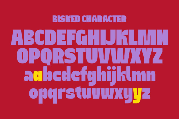 Bold Display Sans Serif Typeface