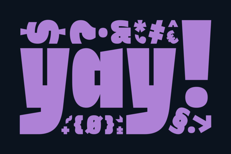 Bold Display Sans Serif Typeface