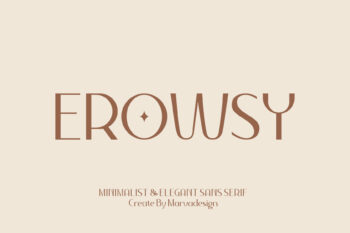 Minimalist Elegant Typeface
