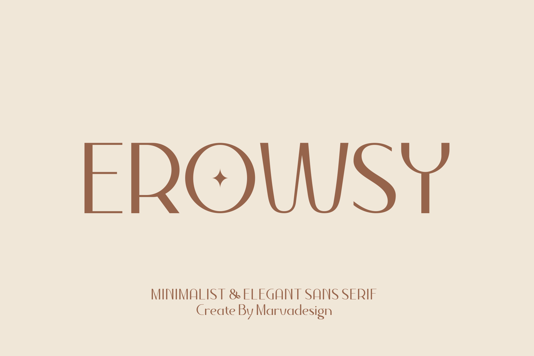 Minimalist Elegant Typeface
