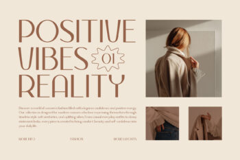 Minimalist Elegant Typeface