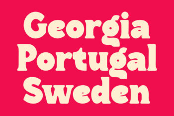 Duo Font Retro Typeface