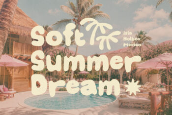 Duo Bubble Handdrawn Typeface