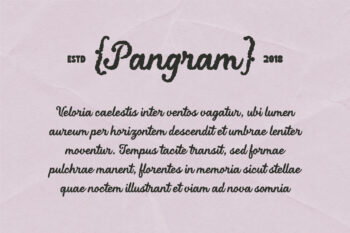 Duo Script Typeface