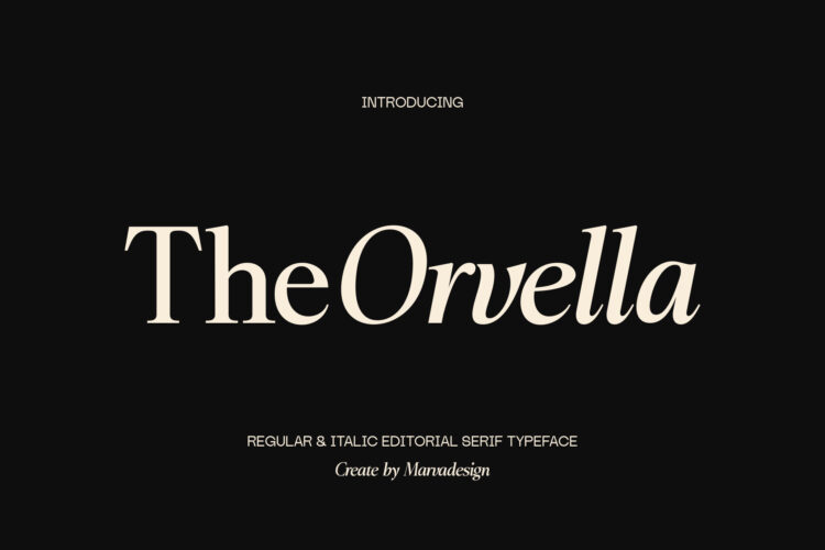 Editorial Serif Typeface