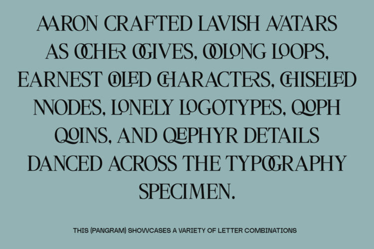 Editorial Serif Typeface
