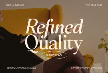 Editorial Serif Typeface