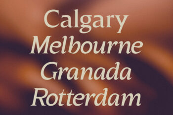 Elegant Editorial Serif Typeface