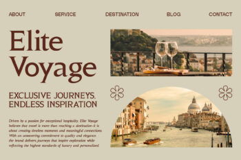 Elegant Editorial Serif Typeface