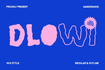 Playfull Display Handdrawn Typeface