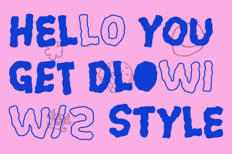 Playfull Display Handdrawn Typeface