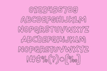 Playfull Display Handdrawn Typeface