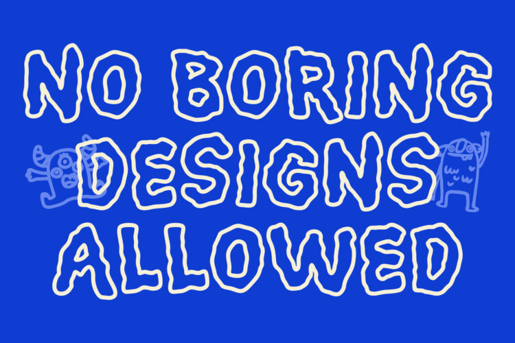 Playfull Display Handdrawn Typeface