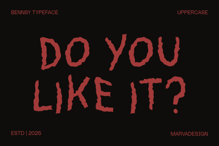 Messy Handwritten Typeface
