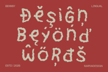 Messy Handwritten Typeface