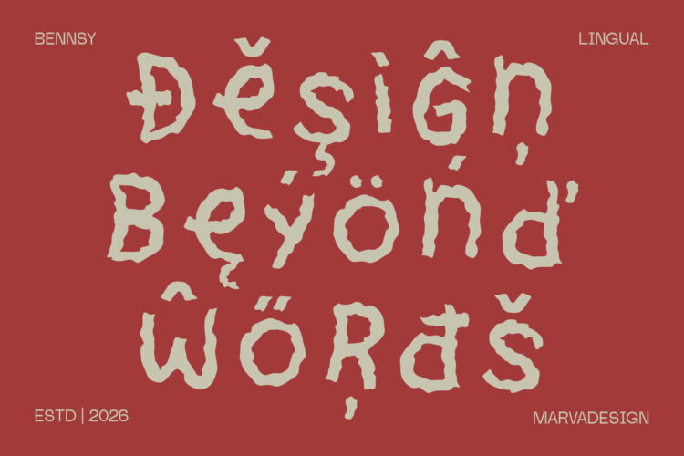 Messy Handwritten Typeface