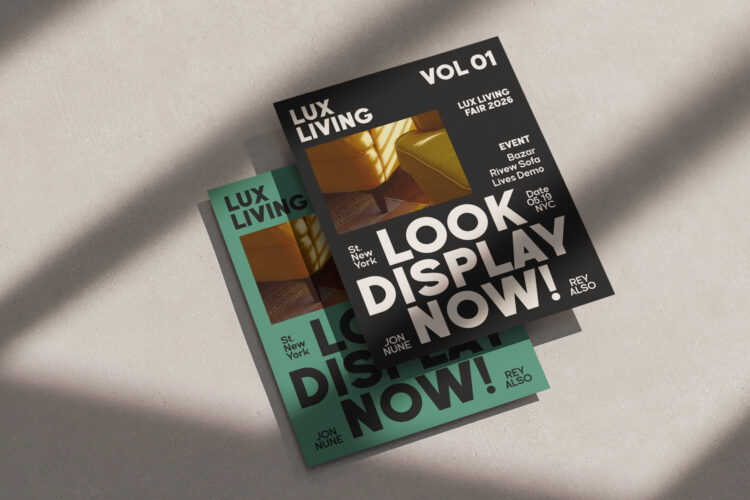 Modern Geometric Sans Serif Typeface