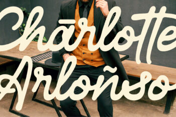 Modern Monoline Handwritten Typeface