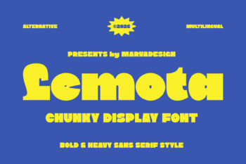 Bold Expressive Display Typeface