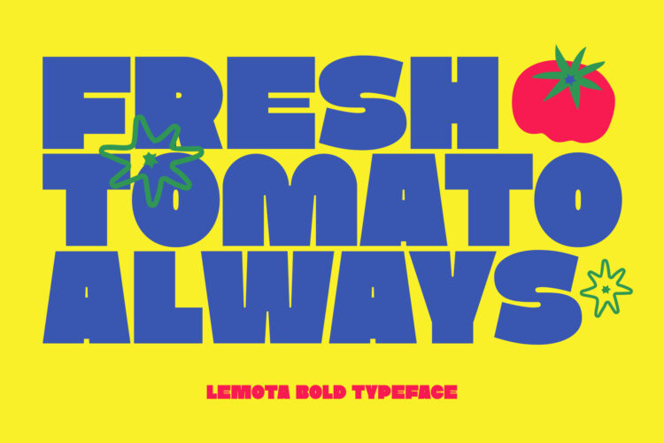 Bold Expressive Display Typeface