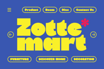 Bold Expressive Display Typeface