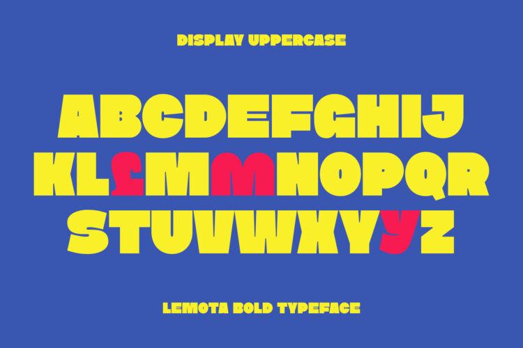 Bold Expressive Display Typeface