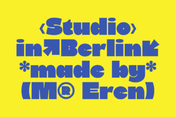 Bold Expressive Display Typeface