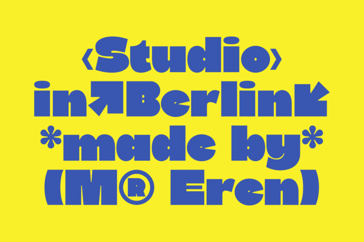 Bold Expressive Display Typeface