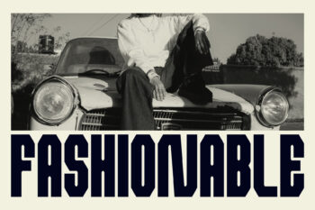 Bold Industrial Typeface