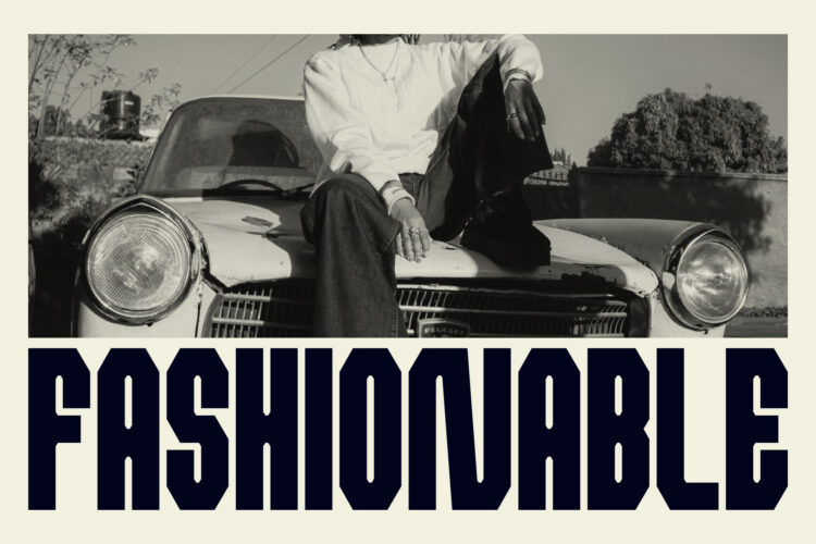 Bold Industrial Typeface