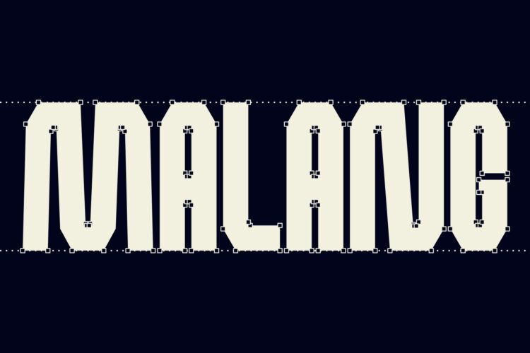 Bold Industrial Typeface