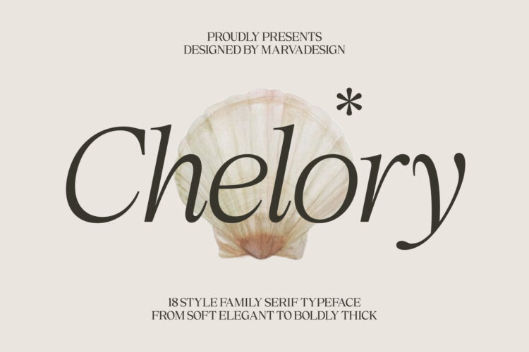 Elegant Family Serif Typeface