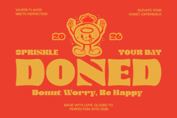 Retro Display Typeface