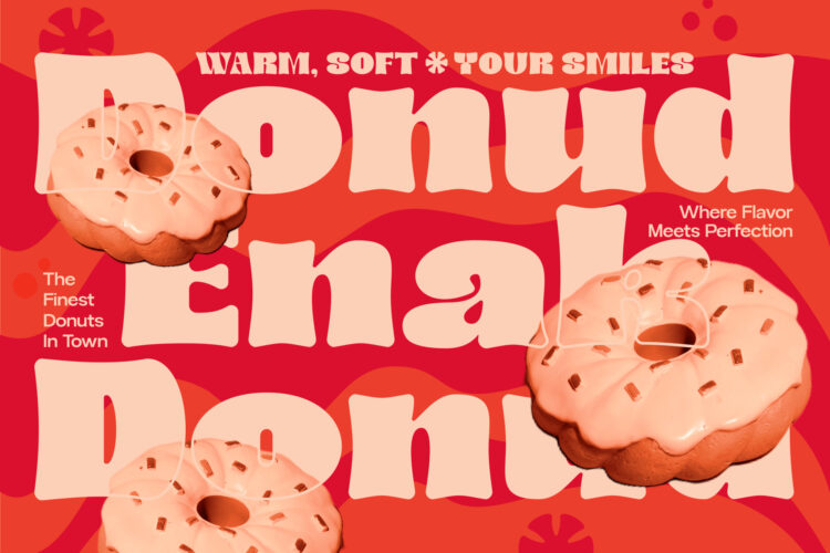 Retro Display Typeface