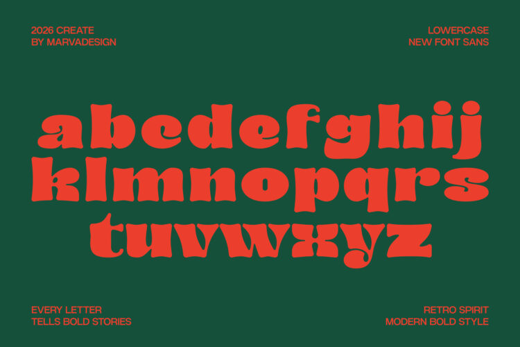 Retro Display Typeface