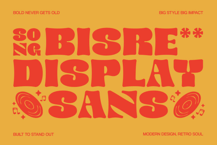 Retro Display Typeface
