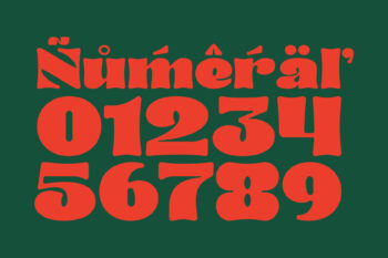 Retro Display Typeface