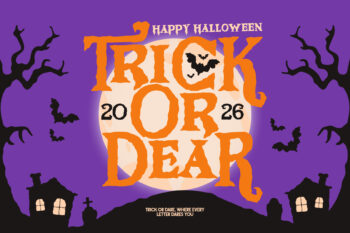 Serif Spooky Typeface