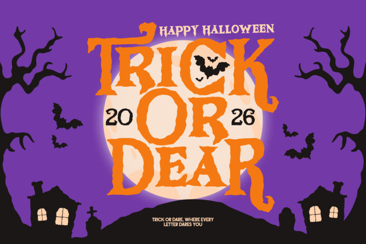 Serif Spooky Typeface
