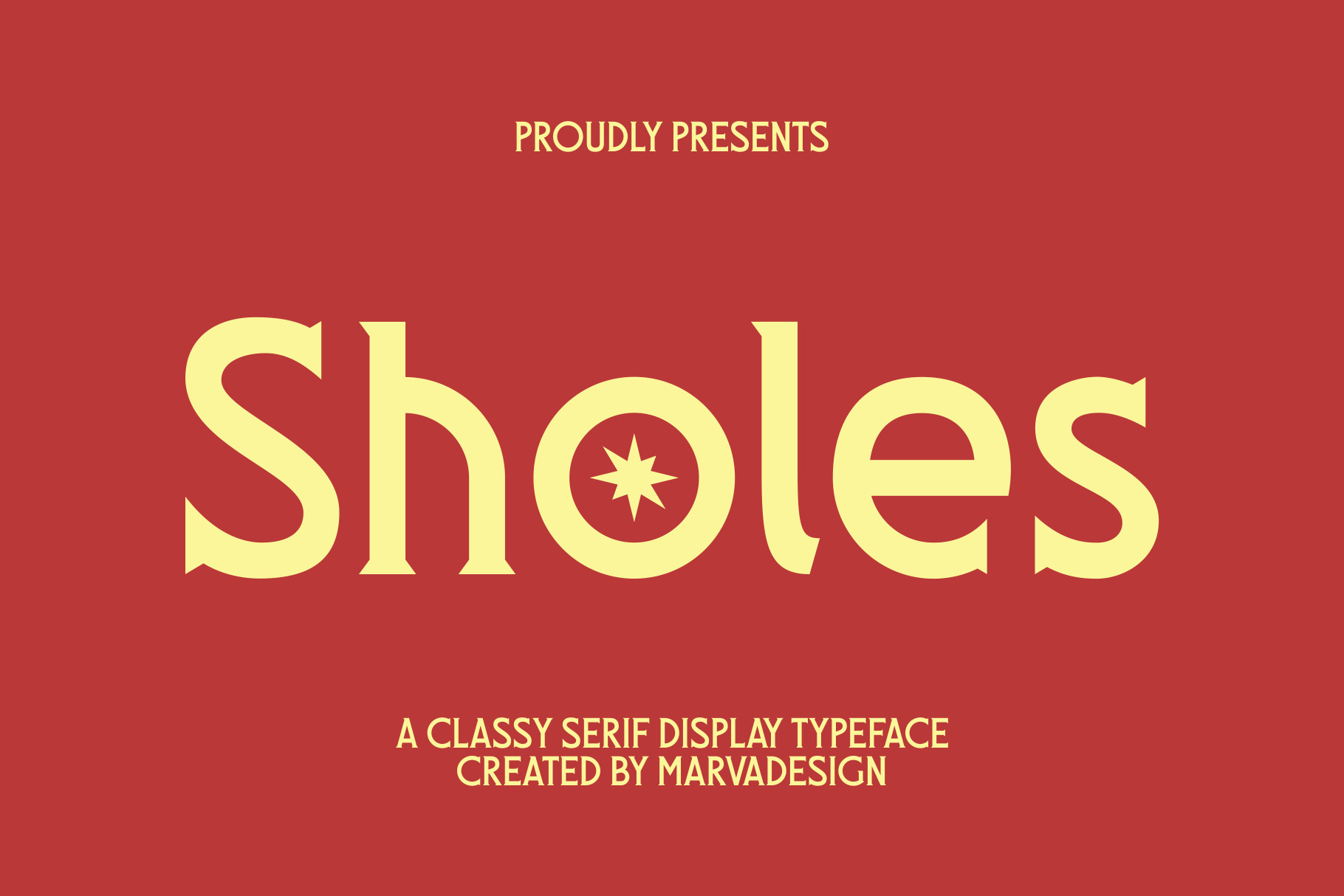 Classy Serif Display Typeface