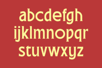 Classy Serif Display Typeface